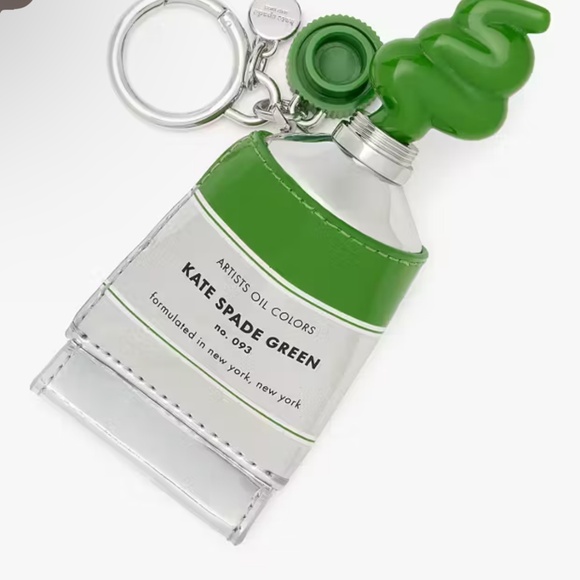 kate spade Accessories - Squeeze Metallic Paint Tube Bag Charm